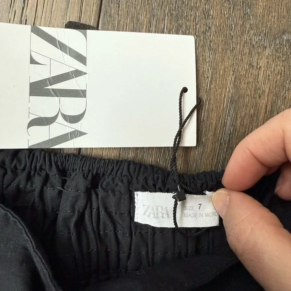 🆕 Zara Kids Bubble Mini Skirt, black - Picture 4 of 4